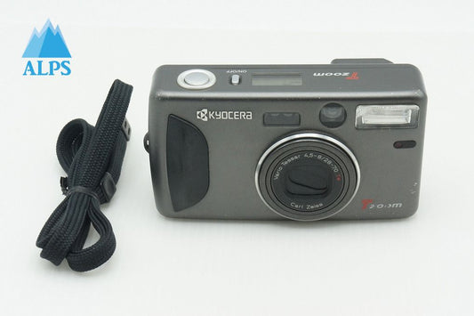 訳あり品 KYOCERA キョウセラ T zoom 35mmコンパクトフィルムカメラ 260205h