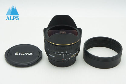 良品 SIGMA シグマ 15mm F2.8 EX DG DIAGONAL FISHEYE Nikon ニコン Fマウント フルサイズ 単焦点レンズ 260205p