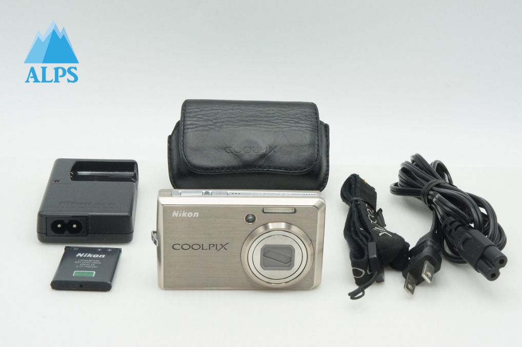 良品 Nikon ニコン COOLPIX S600 コンパクトデジタルカメラ ピンクゴールド ケース付 260209f