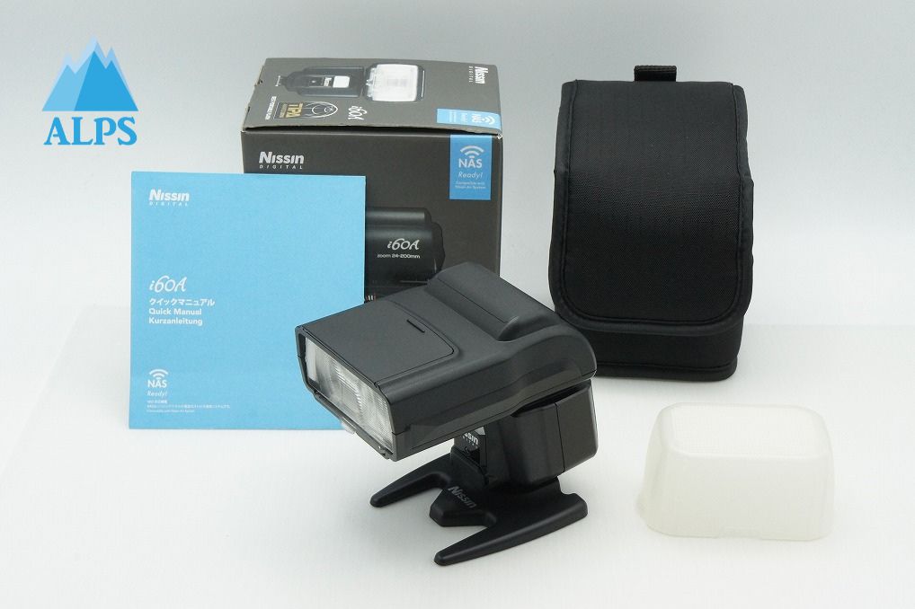 美品 Nissin ニッシン デジタル i60A フジフィルム用 ケース スタンド 元箱付 260211k