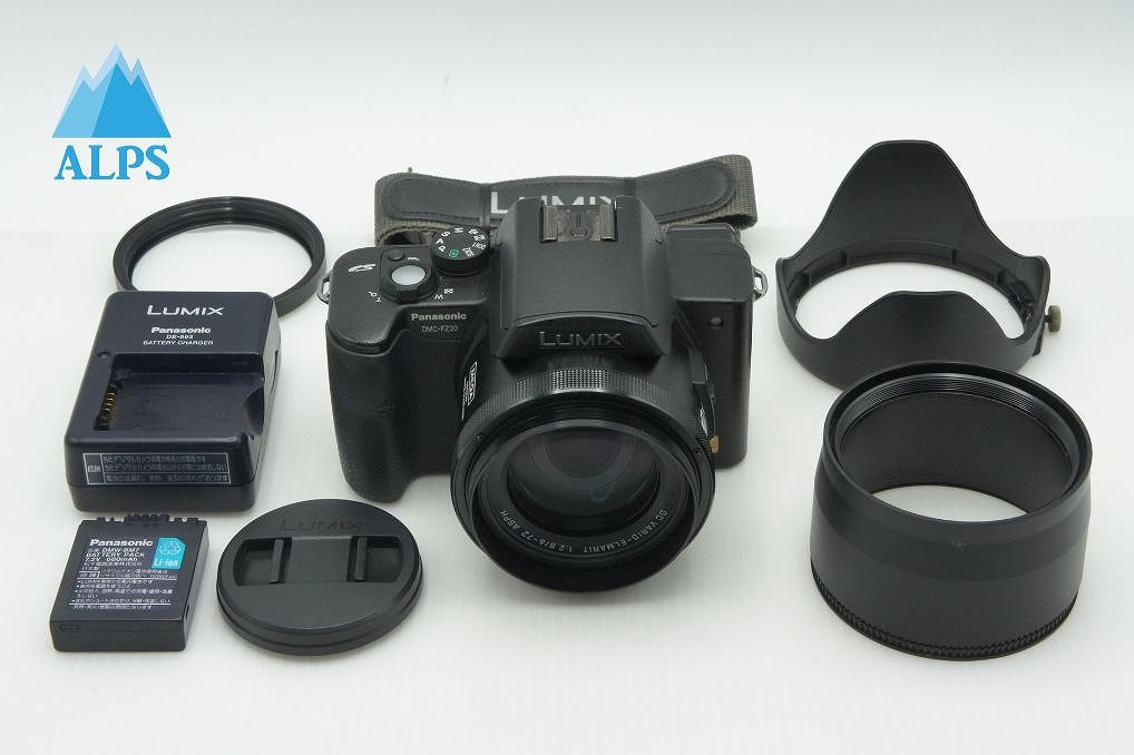 良品 Panasonic パナソニック LUMIX DMC-FZ20 デジタルカメラ ブラック 260209b