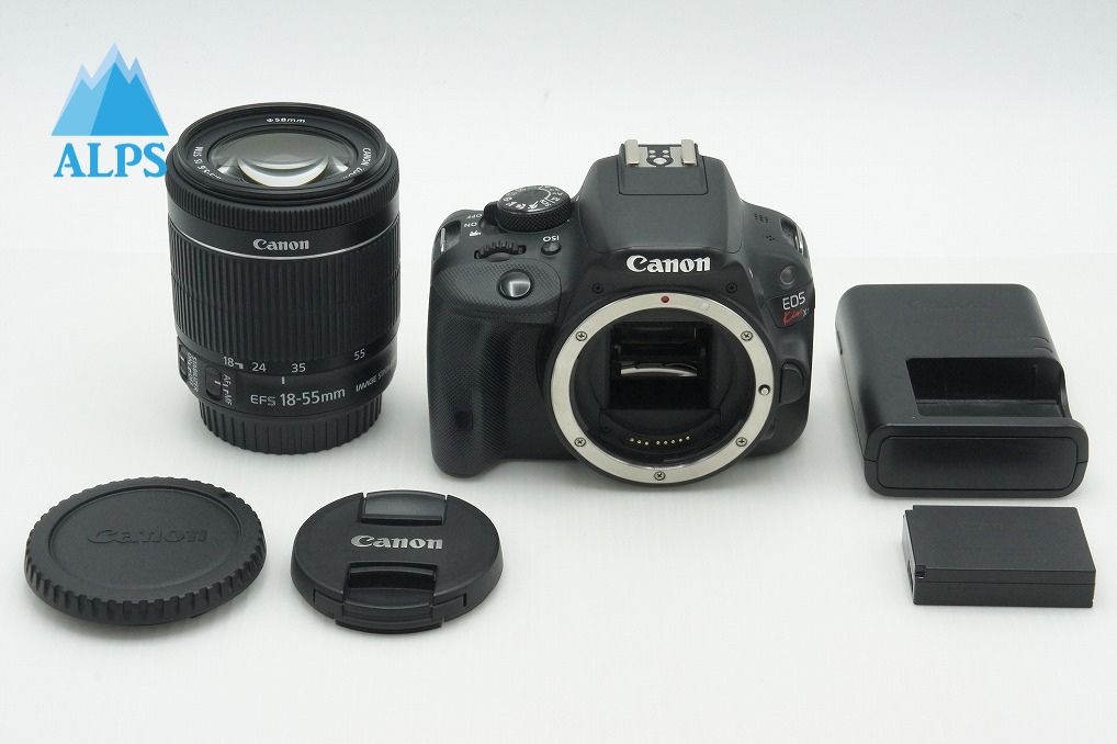 良品 Canon キヤノン EOS Kiss X7 ボディ + EF-S 18-55 IS STM レンズキット デジタル一眼レフカメラ 260211q