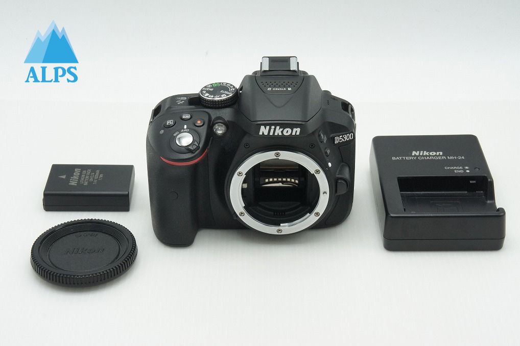 美品 Nikon ニコン D5300 ボディ デジタル一眼レフカメラ ブラック 260212c