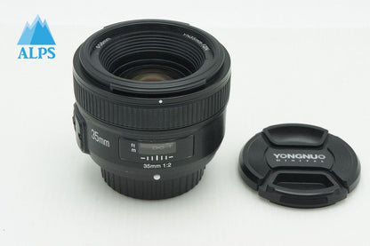 良品 YONGNUO YN 35mm F2N Nikon ニコン Fマウント 単焦点レンズ 260211y