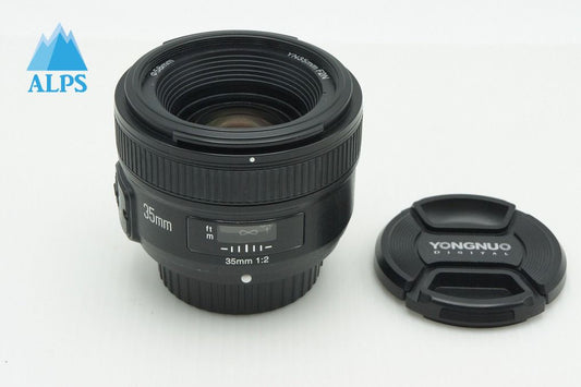 良品 YONGNUO YN 35mm F2N Nikon ニコン Fマウント 単焦点レンズ 260211y