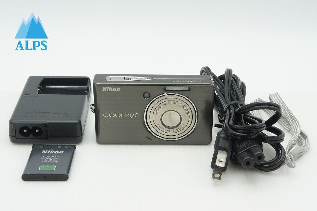 Nikon ニコン COOLPIX S510 コンパクトデジタルカメラ アーバンブラック 260218g