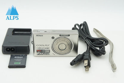 良品 Nikon ニコン COOLPIX S510 コンパクトデジタルカメラ シルバー 260218d