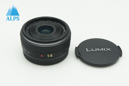 美品 Panasonic パナソニック LUMIX G 14mm F2.5 ASPH. H-H014 広角パンケーキレンズ マイクロフォーサーズ 260219i