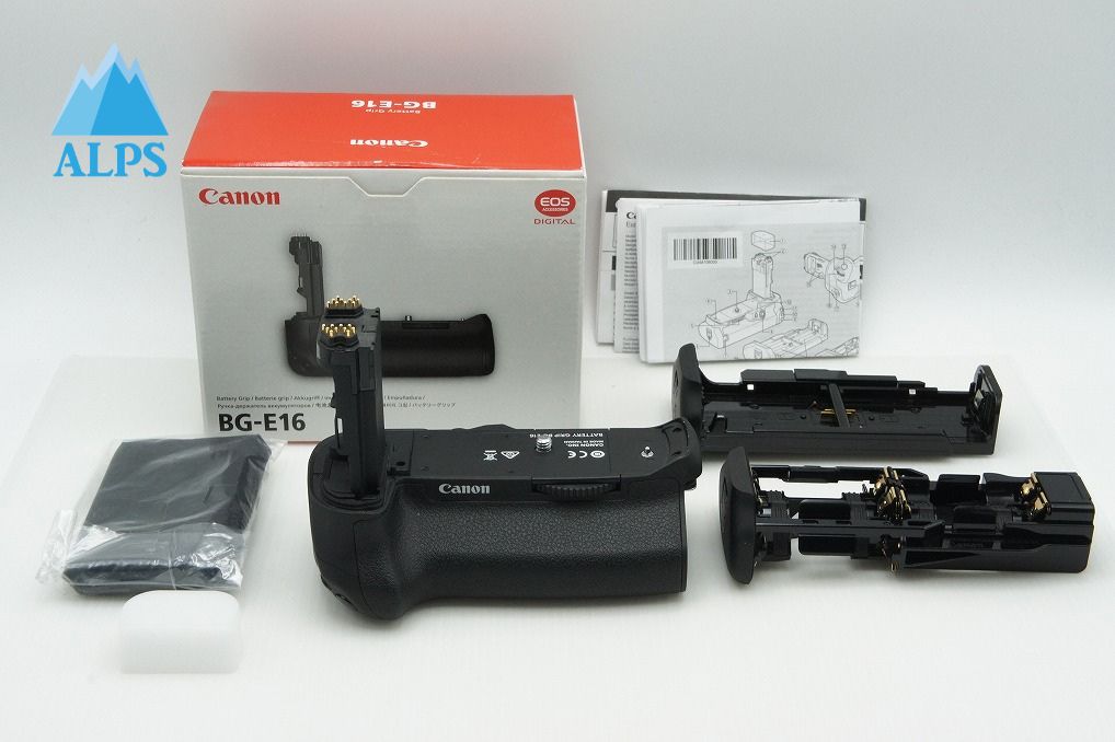 良品 Canon キヤノン BG-E16 EOS 7D Mark II用 バッテリーグリップ E16A E16L 元箱付 260220a