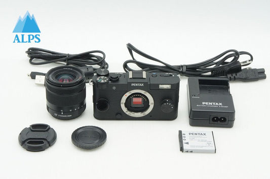 良品 PENTAX Q-S1 ズームレンズキット [02 STANDARD ZOOM 5-15mm F2.8-4.5]  ミラーレス一眼カメラ ブラック 260223a