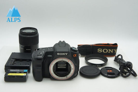 SONY ソニー α200 レンズキット DSLR-A200K (DT 18-70mm F3.5-5.6 SAL1870) デジタル一眼レフカメラ 260227p