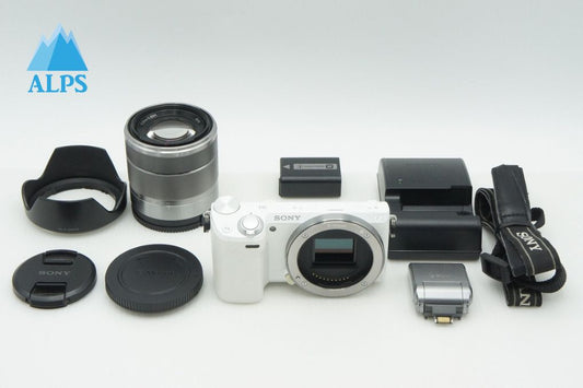SONY ソニー NEX-5R + E 18-55mm F3.5-5.6 OSS SEL1855 レンズセット ミラーレス一眼カメラ ホワイト 260306f