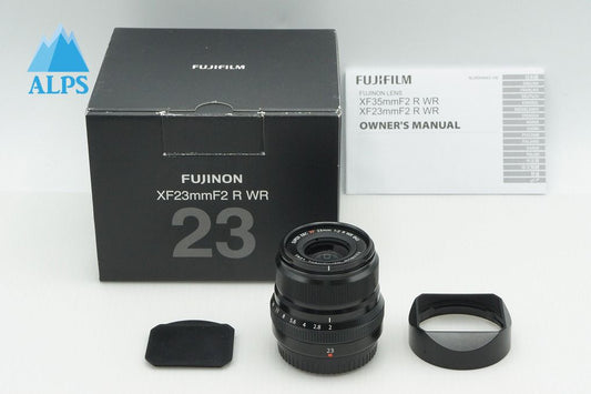 美品 FUJIFILM フジフィルム FUJINON XF 23mm F2 R WR 単焦点レンズ ブラック 元箱付 260306m