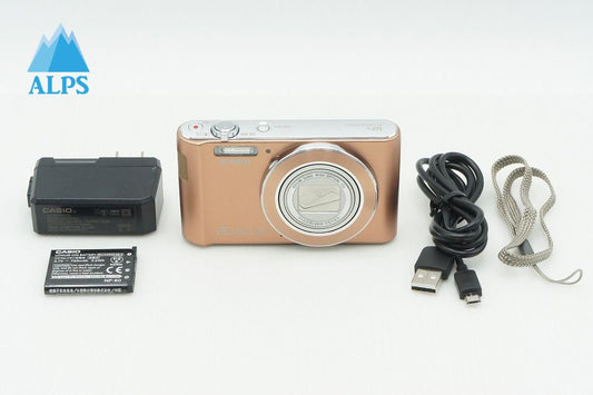 美品 CASIO カシオ EXILIM EX-ZS180 コンパクトデジタルカメラ ブラウン 260304l