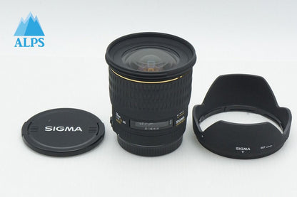 Excellent Condition SIGMA 28mm F1.8 EX DG ASPHERICAL MACRO Canon EF Mount Full Frame with Hood 260310p