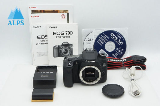 良品 Canon キヤノン EOS 70D ボディ デジタル一眼レフカメラ 260310i