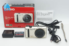 良品 CASIO カシオ HIGH SPEED EXILIM EX-ZR300 コンパクトデジタルカメラ ゴールド 元箱付 260311n
