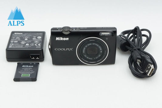 美品 Nikon ニコン COOLPIX S5100 コンパクトデジタルカメラ スマートブラック 260309e