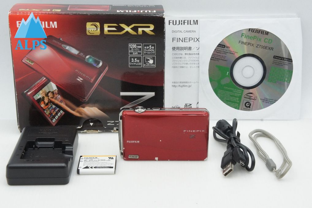 FUJIFILM FinePix Z700EXR Compact Digital Camera Red 260317t