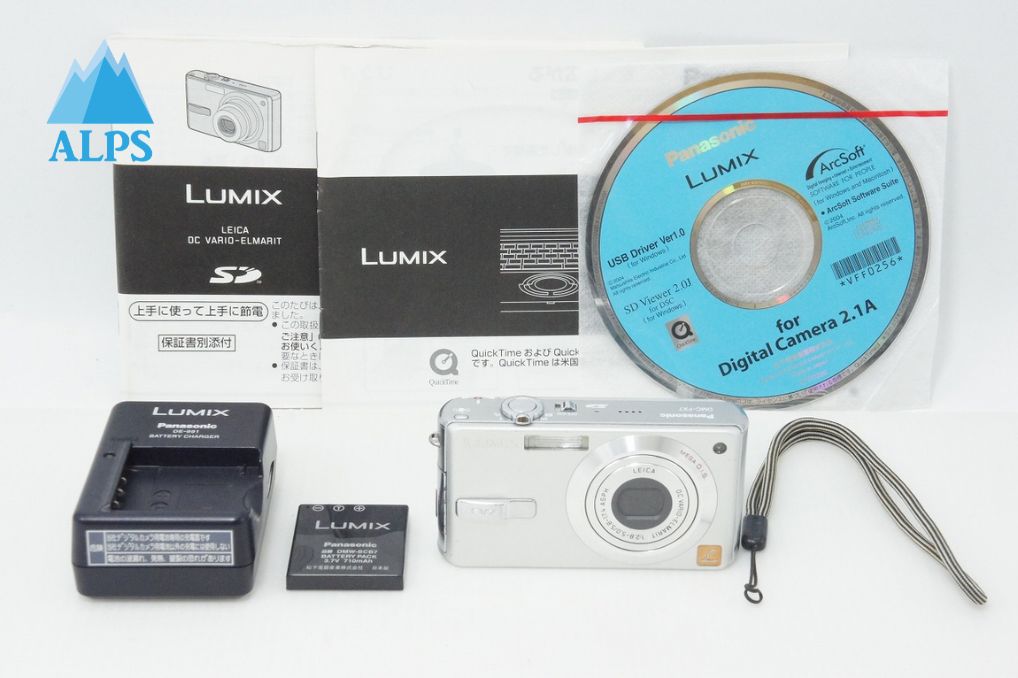 Panasonic パナソニック LUMIX DMC FX7 コンパクトデジタルカメラ シルバー 260319y