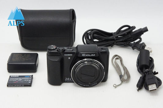 美品 CASIO カシオ EXILIM EX-H50 コンパクトデジタルカメラ ブラック ケース付 260319g