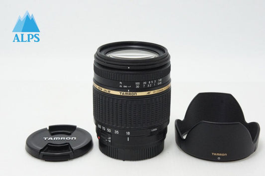 美品 TAMRON AF 18-250mm F3.5-6.3 Di II LD Aspherical IF MACRO A18 Canon EFマウント APS-C フード付 260326d