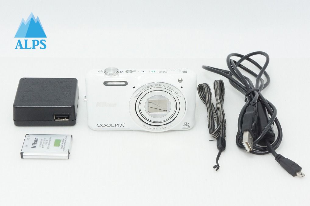 Nikon ニコン COOLPIX S6600 コンパクトデジタルカメラ ナチュラルホワイト 260403f