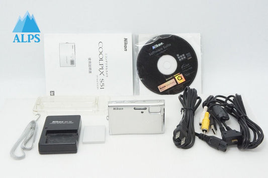 美品 Nikon ニコン COOLPIX S51 コンパクトデジタルカメラ グロスシルバー 260408l