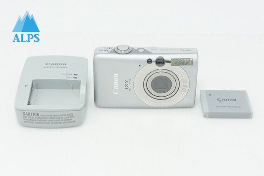 良品 Canon キヤノン IXY DIGITAL 110 IS コンパクトデジタルカメラ シルバー 260410a