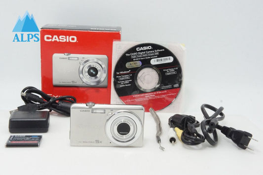 美品 CASIO カシオ EXILIM EX-ZS10 コンパクトデジタルカメラ シルバー 元箱付 260414k
