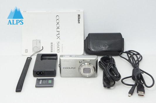 美品 Nikon ニコン COOLPIX S600 コンパクトデジタルカメラ チタンシルバー 260414b