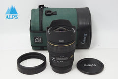 美品 SIGMA シグマ 15-30mm F3.5-4.5 EX DG ASPHERICAL Canon キヤノン EFマウント ズームレンズ ケース付 260414x