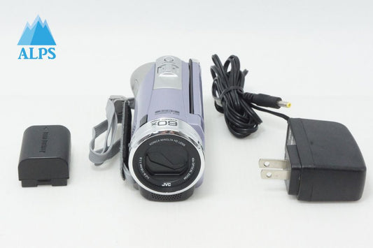 良品 JVC ケンウッド GZ-E310 デジタルビデオカメラ バイオレット 260414o