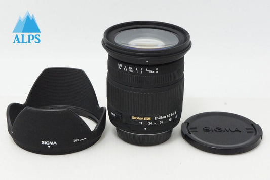 良品 SIGMA シグマ 17-70mm F2.8-4.5 DC MACRO PENTAX ペンタックス Kマウント ズームレンズ フード付 260414a