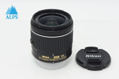 Excellent Nikon AF-P DX NIKKOR 18-55mm F3.5-5.6G VR APS-C Zoom Lens 260402ja