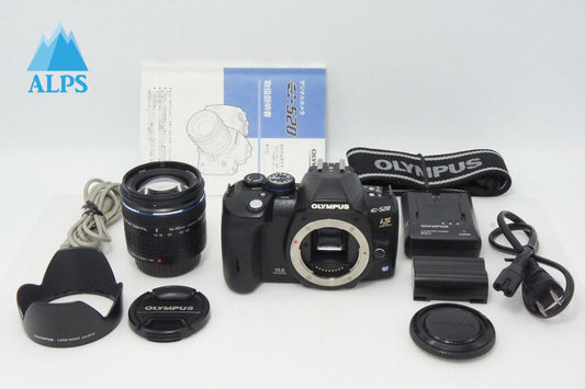 良品 OLYMPUS オリンパス E-520 + ZUIKO DIGITAL ED 14-42mm F3.5-5.6 レンズキット デジタル一眼レフカメラ 260416a