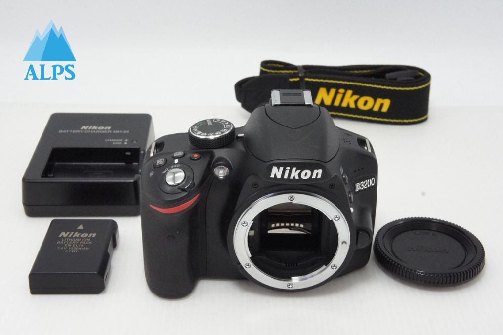Excellent Condition Nikon D3200 Body Digital SLR Camera Black 260418w