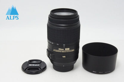 Excellent condition Nikon AF-S DX NIKKOR 55-300mm F4.5-5.6G ED VR APS-C Zoom Lens with Hood 260418z