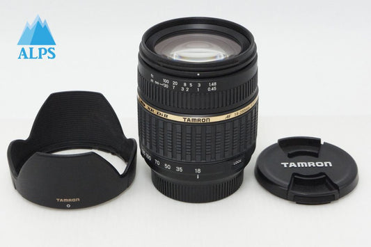美品 TAMRON タムロン AF 18-200mm F3.5-6.3 XR Di II LD Aspherical IF MACRO A14 Nikon Fマウント フード付 260417g