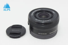 良品 SONY ソニー E PZ 16-50mm F3.5-5.6 OSS SELP1650 ブラック Eマウント APS-C ズームレンズ 260423w