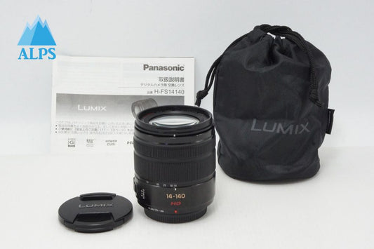 美品 Panasonic LUMIX G VARIO 14-140mm F3.5-5.6 ASPH. POWER O.I.S. H-FS14140-K マイクロフォーサーズ 260423l