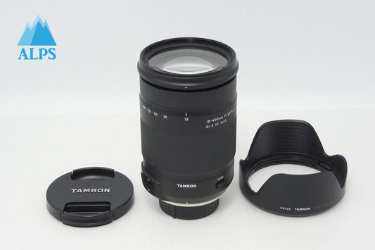 美品 TAMRON タムロン 18-400mm F3.5-6.3 Di II VC HLD B028 Nikon ニコン Fマウント APS-C フード付 260425v