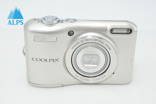 美品 Nikon ニコン COOLPIX L28 コンパクトデジタルカメラ シルバー 260427k