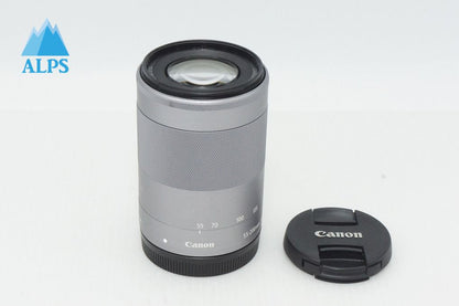 良品 Canon キヤノン EF-M 55-200mm F4.5-6.3 IS STM APS-C EF-Mマウント ズームレンズ 260424v
