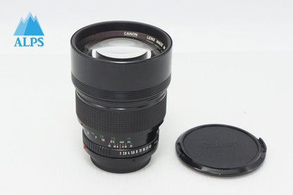 Excellent condition Canon NEW FD 135mm F2 Built-in Hood MF Prime Lens 260424s