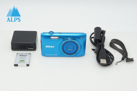 良品 Nikon ニコン COOLPIX S3600 コンパクトデジタルカメラ コバルトブルー 260428m