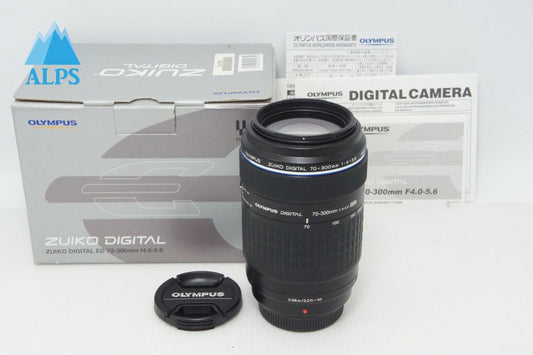 美品 OLYMPUS オリンパス ZUIKO DIGITAL ED 70-300mm F4-5.6 フォーサーズ ズームレンズ 元箱付 260428s