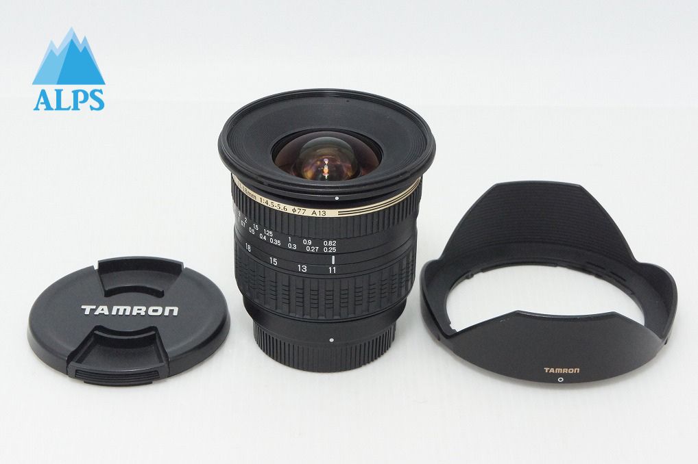 Excellent condition TAMRON SP AF 11-18mm F4.5-5.6 Di II LD Aspherical IF A13 Nikon F mount APS-C with hood 260501n