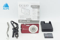 良品 CASIO カシオ EXILIM EX-S10 コンパクトデジタルカメラ レッド 260430j