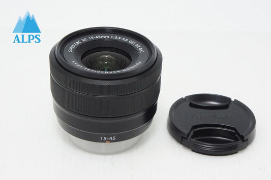美品 FUJIFILM フジフィルム SUPER EBC FUJINON XC 15-45mm F3.5-5.6 OIS PZ ズームレンズ ブラック 260502b